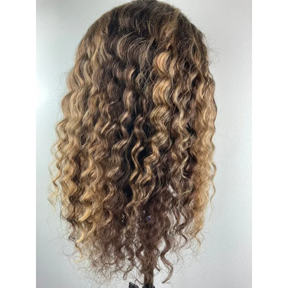 Highlight Blonde Human Hair Wig